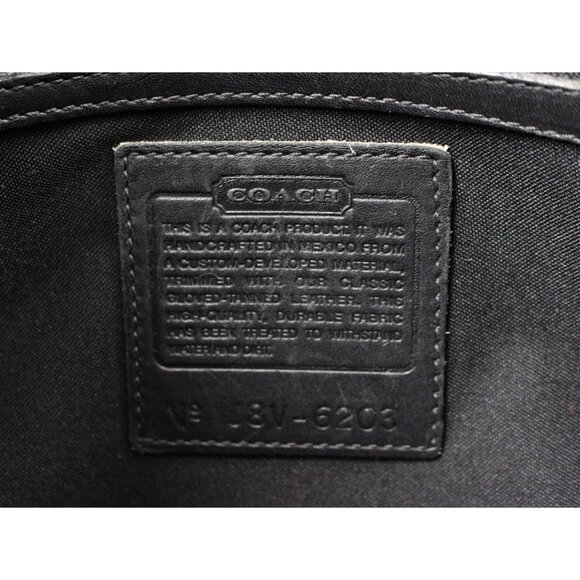 Coach Vintage - Ergo Neo Pocket Zip 6203 in Black - Nylon + Leather Construct - Picture 4 of 13